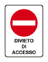 Divieto d'accesso